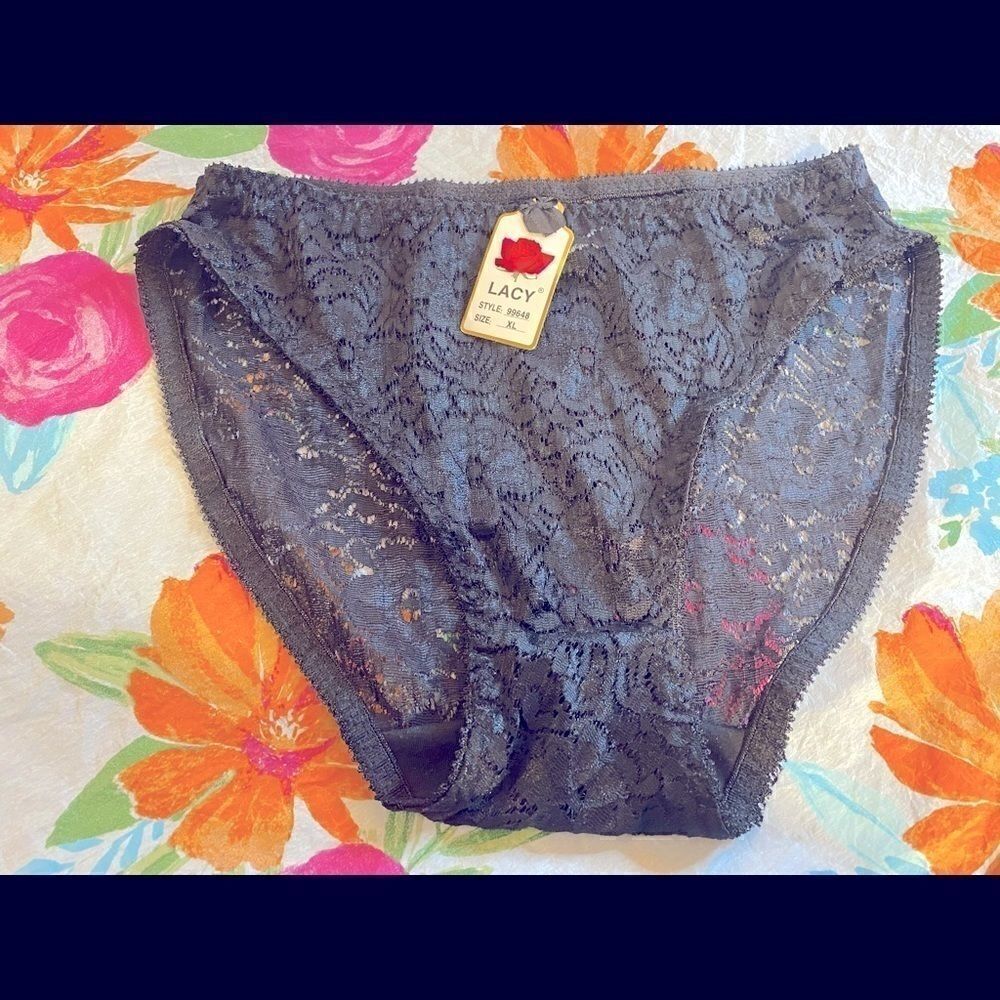 💥lacy Assorted Embroidery Floral Panties